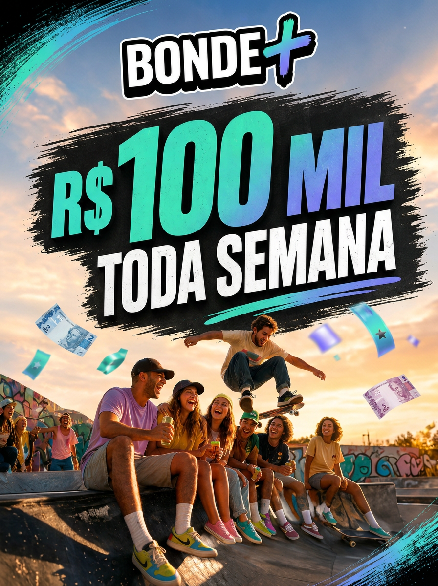 R$ 100 mil toda sexta-feira